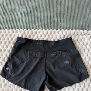lululemon athletica Women's Black Athletic Shorts